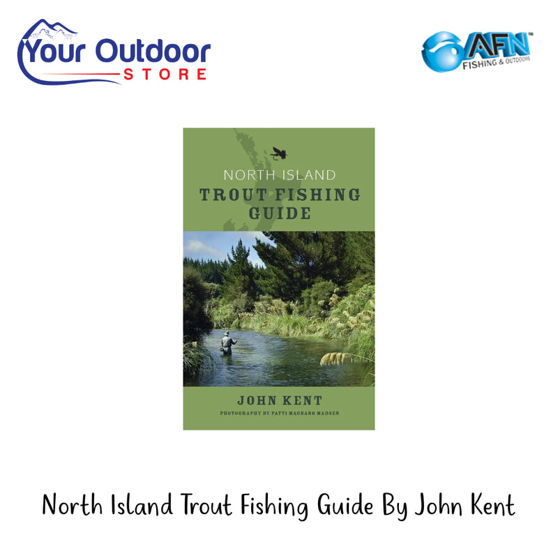 North Island Trout Fishing Guide | Hero Image Showing All Logos And Titles.