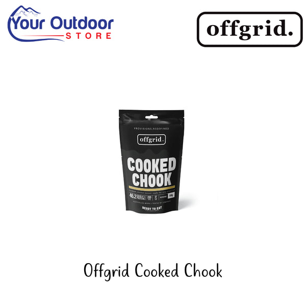 Off Grid Cooked Chook | Hero Image Showing All Logos And Titles.