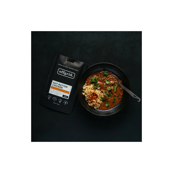 Not Butter Chicken | Off Grid Heat And Eat Meal In A Bowl.
