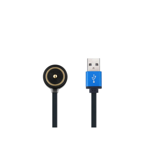 black / Blue | Olight Magnetic Charging Cable Image Showing To View Of Both Ends.