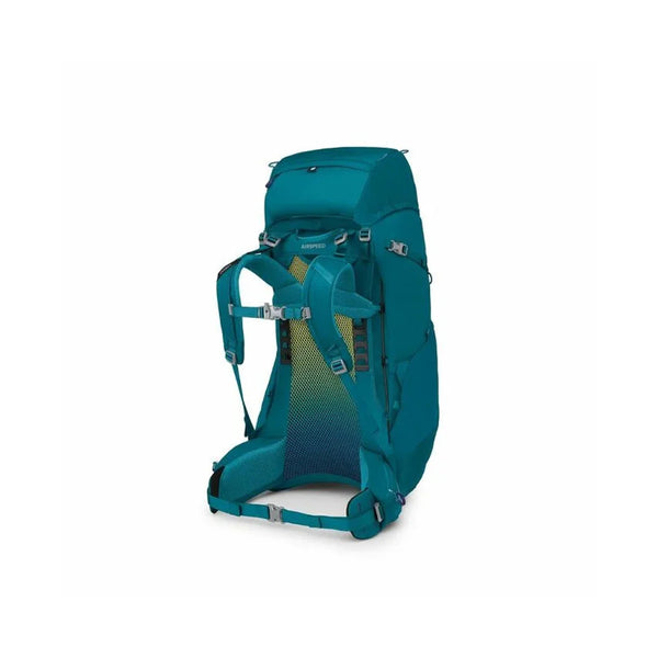 Blue Spikemoss | Osprey Ace Backpack Image Showing Angled Back View.