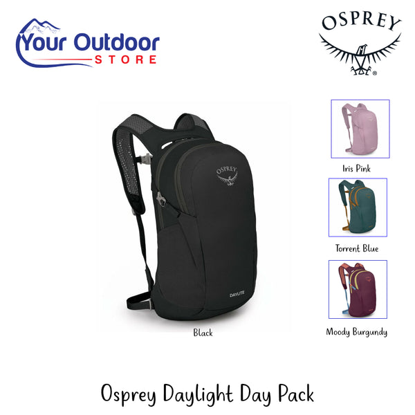 Osprey Daylite Day Pack | Hero Image Showing All Logos, Titles And Variants.