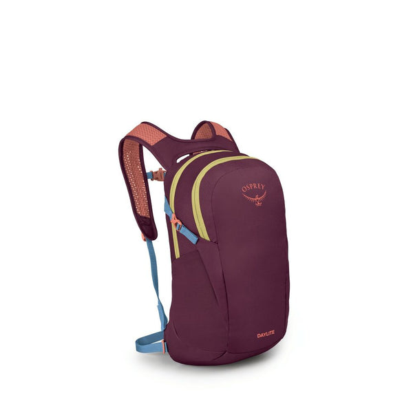 Moody Burgundy | Osprey Daylite Day Pack Image Showing No Logos Or Titles.