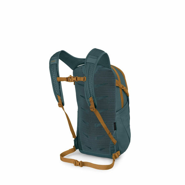 Torrent Blue | Osprey Daylite Day Pack Image Showing Back View.
