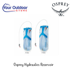 Osprey Hydraulics Reservoir | Hero Image Showing All Logos, Titles And Variant's.