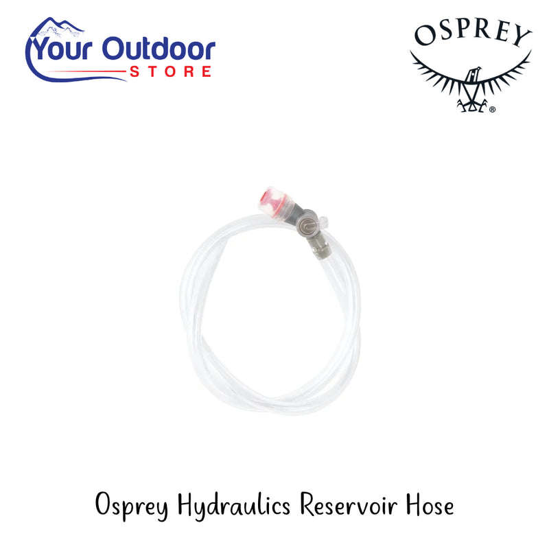 Osprey Hydraulics Reservoir Hose | Hero Image Showing All Logos And Titles.