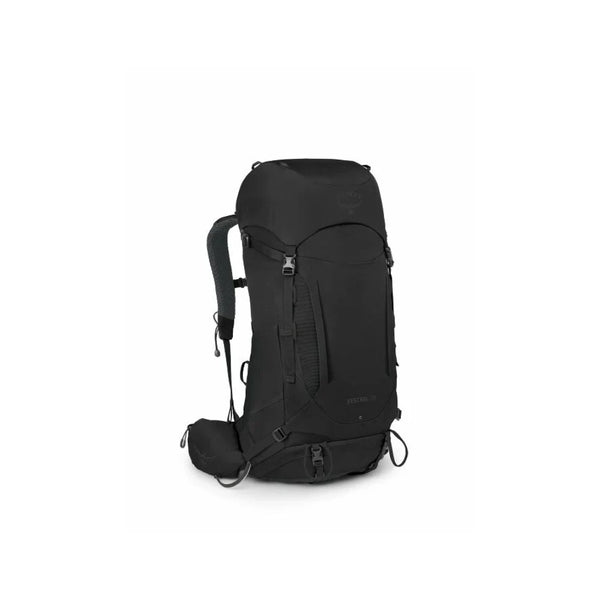 S-M/ Black | Osprey Kestrel 38L Hiking Pack Image Showing No Logos Or Titles.