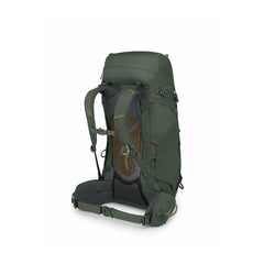 Bonsai Green |  Osprey Kestrel 48L Hiking Pack Image Showing Back View.