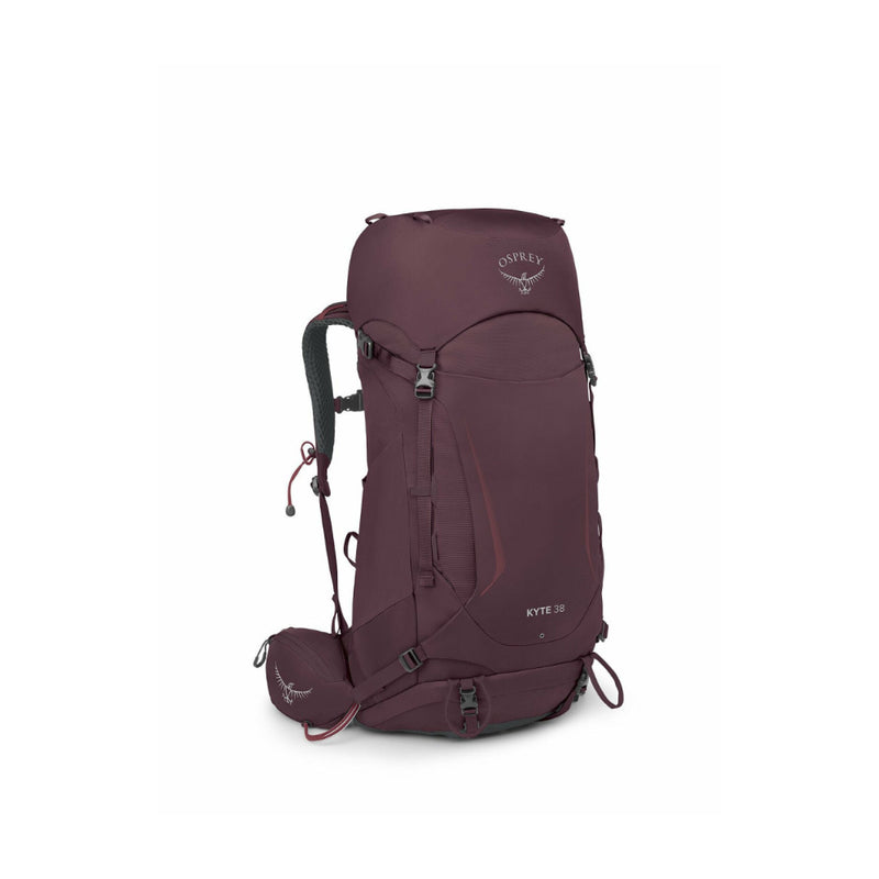 Elder Purple | Osprey Kyte 38L Hiking Pack Image Showing No Logos Or Titles.