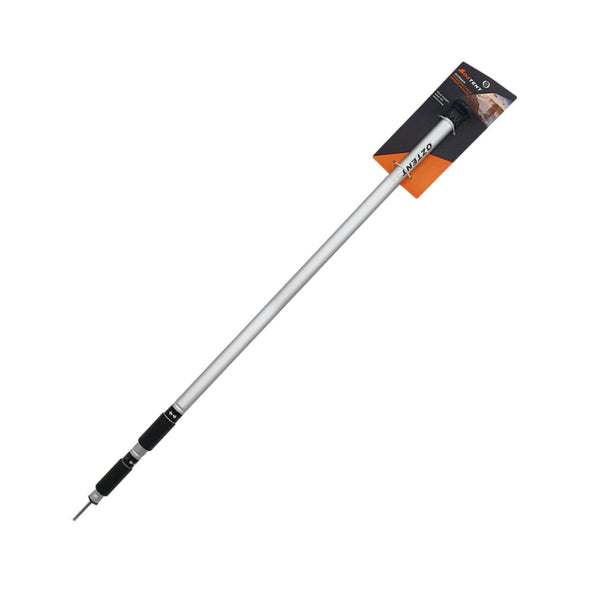 Aluminium | Oztent Aluminium Telescopic 3 Stage Upright Pole.. Shown in Packaging Closed. 
