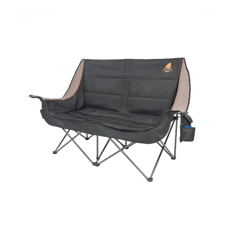 Double | Oztent Glider Lounge Chair Series lll Image Showing No Logos Or Titles.