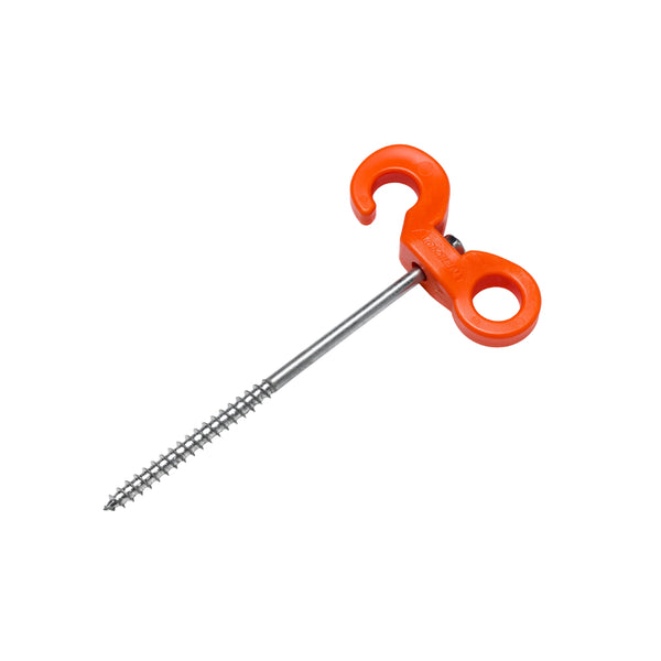 Orange | Oztent Ground Peg Image Showing No Logos Or Titles.