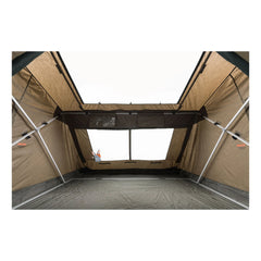 Khaki | Oztent RV-5 Plus Tent Image Showing Internal View.