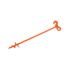 Orange / 50cm | Oztent Sand Pegs Image Showing No Logos Or Titles.