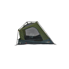 Green | Oztrail Fast Frame Tent 4 Person Image Showing Side View.