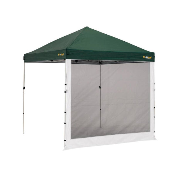 White | Oztrail Gazebo Mesh 2.4m Image Showing No Logos Or Titles, Gazebo Not Included.