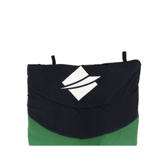 Green | Oztrail Kingsford Sleeping Bag 0 Deg Image Showing Close Up Of The Bottom Of The Sleeping Bag.