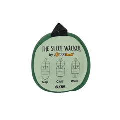 S/M Green | Oztrail Sleep Walker Sleeping Bag Image Showing Bottom View Of The Compression Sack.