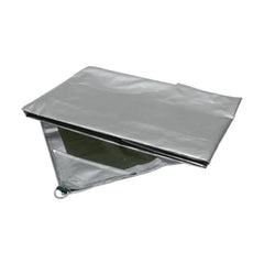Grey/Silver | Oztrail Ultrarig Industrial Weight Heavy Duty PE Poly Tarp's Image Showing No Logos Or Titles.
