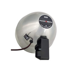 Powabeam 245mm HID 70W 12V Spotlight With Bracket Image Showing Back View.