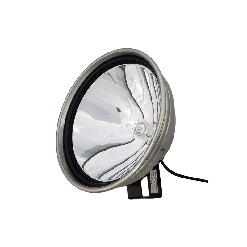 Powabeam 245mm HID 70W 12V Spotlight With Bracket | Image Showing No Logos Or Titles.
