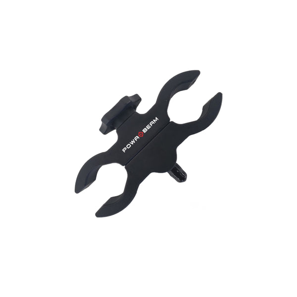 Black | Powabeam Torch Scope Mount Image Showing No Logos Or Titles.