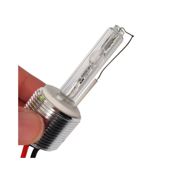 55W | Powa Beam 5000K Replacement HID Bulb 55w Image Showing Side View Of The Bulb.