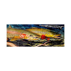 Trout | Profishent Bar Mat Showing Vibrant Trout Image. 