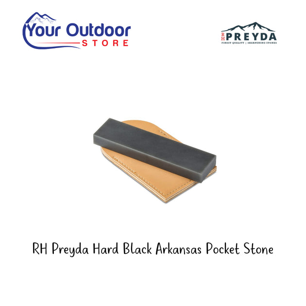 RH Preyda Hard Black Arkansas Pocket Stone | Your Outdoor Store