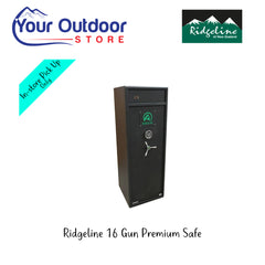 Ridgeline 16 Gun Premium Safe | Hero Showing Logos And Titles