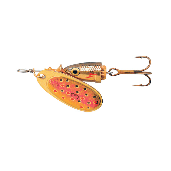 Light Gold Red | Rapala Blue Fox Vibrax Shad 2mm Image Showing No Logos Or Titles.
