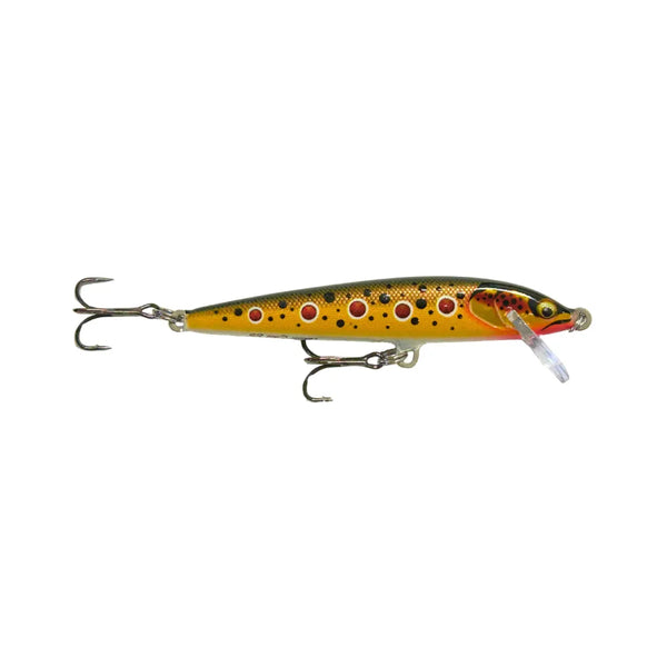 Spotted Dog | Rapala Floater Elite Lure Image Showing No Logos Or Titles.