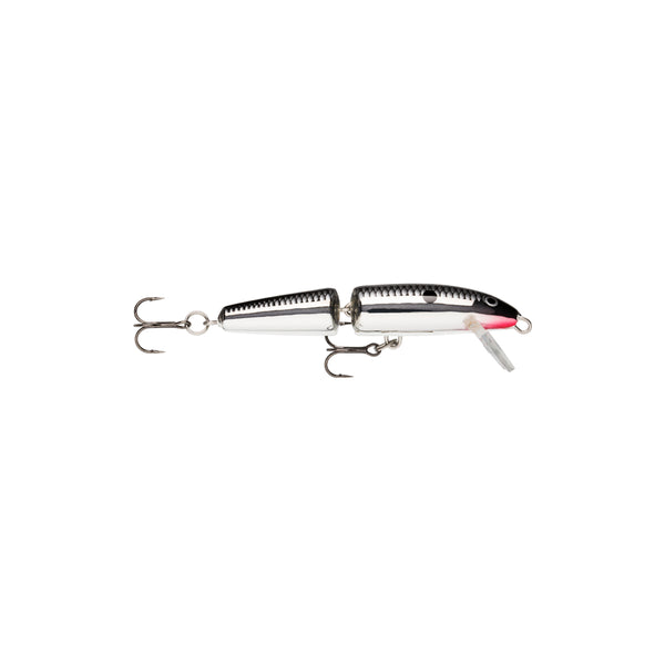 Chrome | Rapala Floating Jointed Lure Image Showing No Logos Or titles.