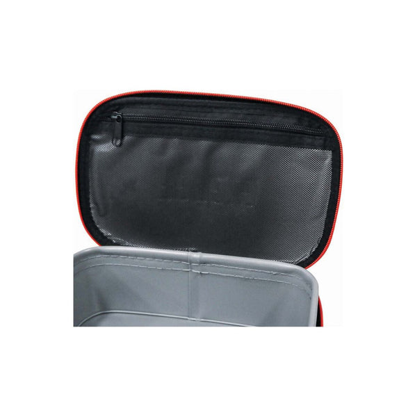 Grey / Black | Rapala Hydro Tackle Accessorises Box Image Showing Close Up View Of The Under Lid, Zippered Pocket.