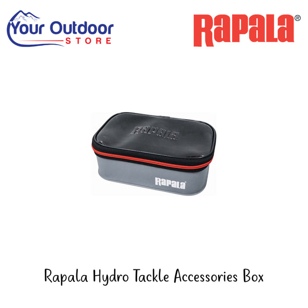 Rapala Hydro Tackle Accessories Box | Hero Image Showing All Logos And Titles.