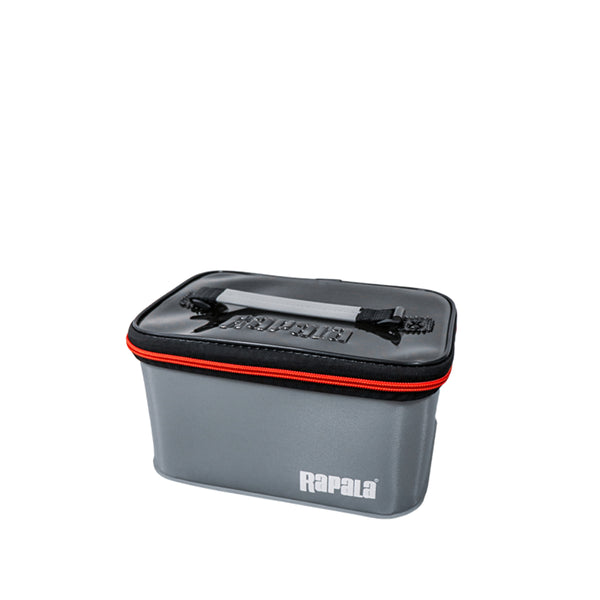 Grey/Black - Extra Large Rapala Hydro Tackle Box Image Showing No Logos Or Titles.
