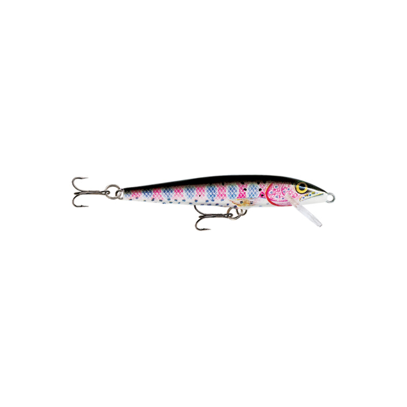 Rainbow Trout | Rapala Original Floater Image Showing No Logos Or Titles.
