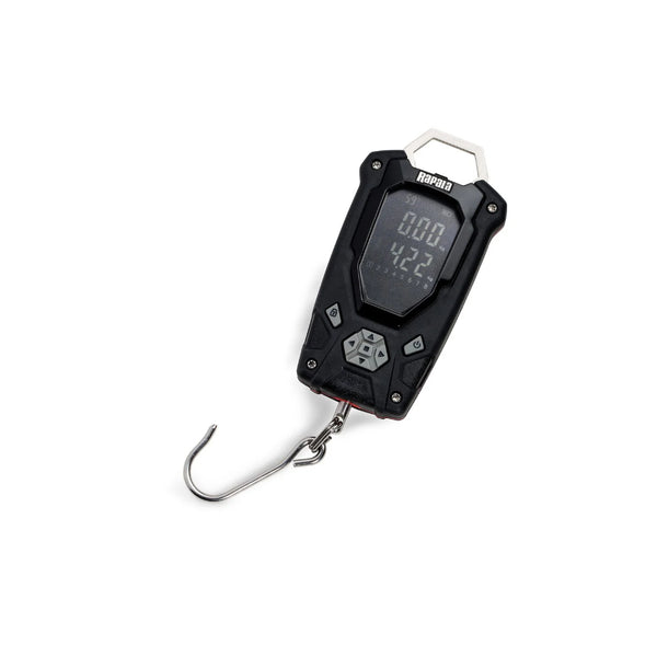 Black | Rapala RCD Digital 25kg Scale Image Showing No Logos Or Titles.