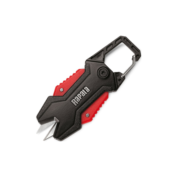 Black | Rapala RCD Retractable Line Scissor Image Showing No Logos Or Titles.