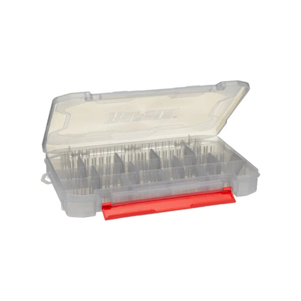 3600 / 3700 Rapala Rapstack Tackle Tray Image Showing Angled Front View, Lid Open.