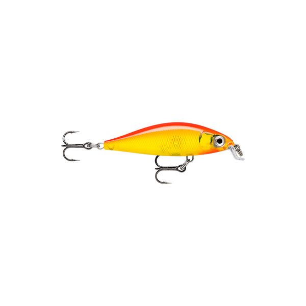 Gold Fluroscent Red | Rapala X-Light Minnow 05 Image Showing No Logos Or Titles.