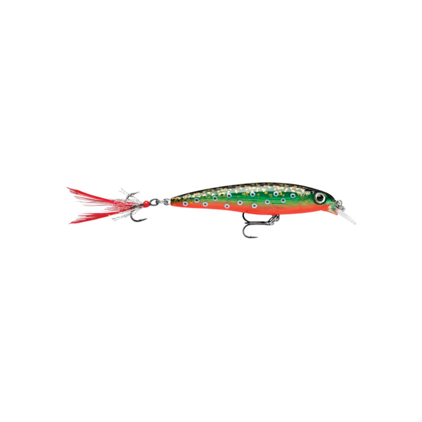 Brook Trout | Rapala X-Rap Lure Image Showing No Logos Or Titles.