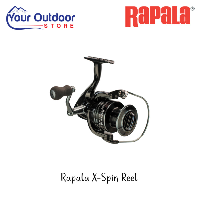 Rapala  X-Spin Reel 3000 & 4000 | Image Showing Logos And Titles.