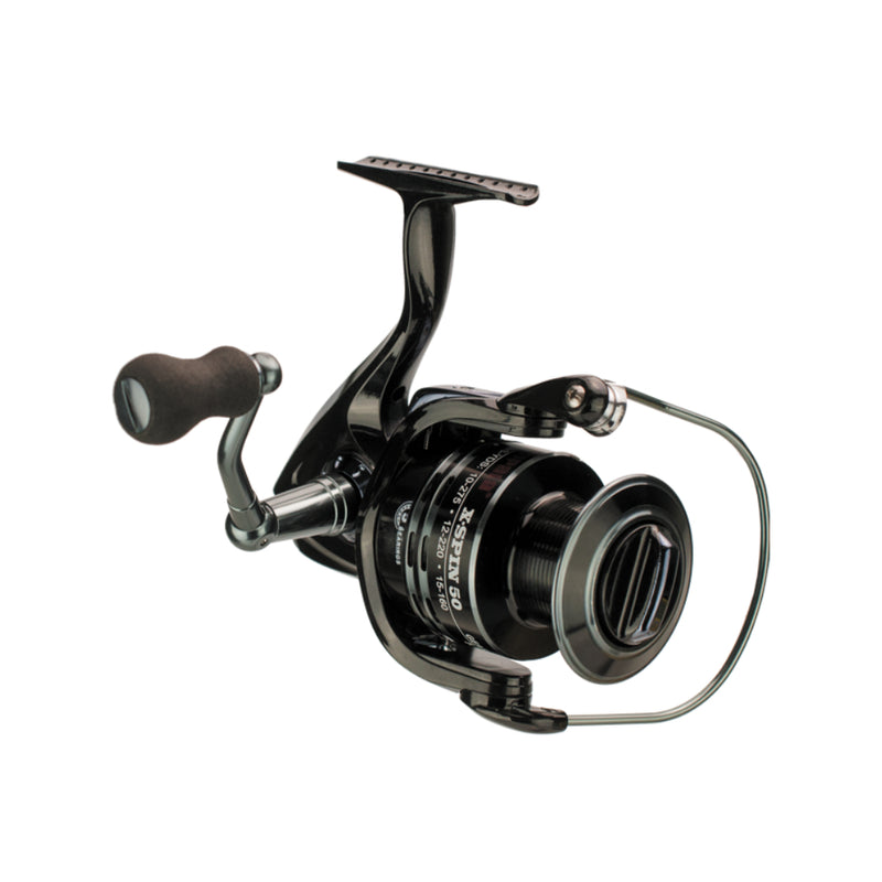 Graphite | Rapala X-Spin Reel 3000 & 4000 Image Showing No Logos Or Titles.