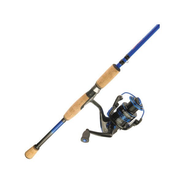 Blue | Rapala X-Stick 6'8 Medium Heavy Spin Combo Image Showing No Logos Or Titles.