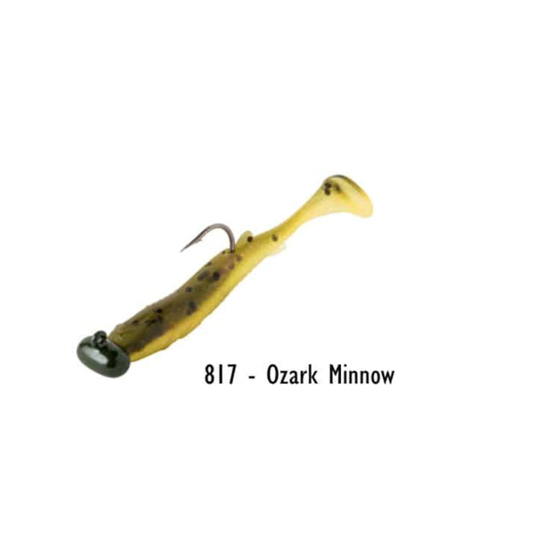 Ozark Minnow  / 6 Pack | Rebel Live Flex Shore Shiner Soft Plastic Image Showing No Logos Or Titles.