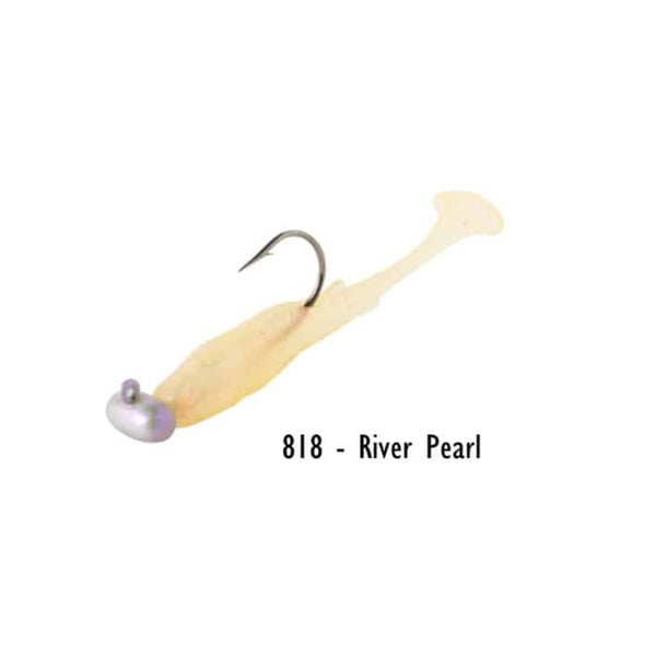 River Pearl / 6 Pack | Rebel Live Flex Shore Shiner Soft Plastic Image Showing No Logos Or Titles.