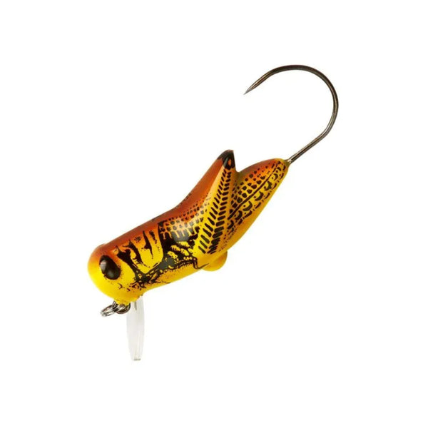 Yellow Grasshopper | Rebel Micro Crickhopper, Side View.