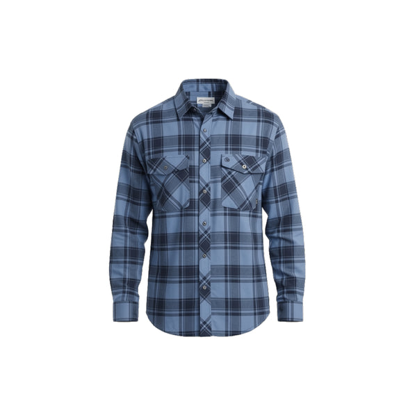 Tekapo | Swanndri Mens Full Button Egmont Flannelette Shirt Image Showing No Logos Or Titles.