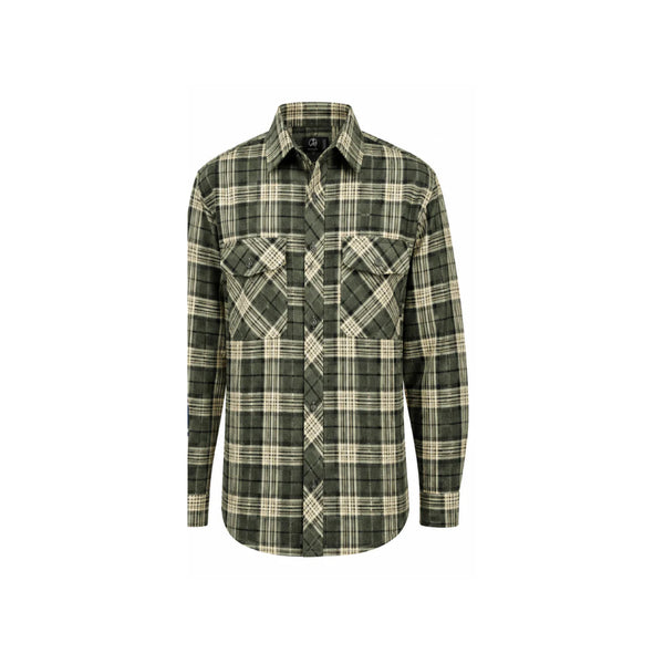 Parklands | Swanndri Mens Full Button Egmont Flannelette Shirt Image Showing No Logos Or Titles.